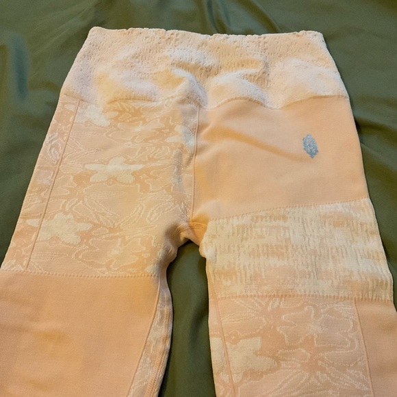 Nux FREE PEOPLE Leggings peach size small - Picture 9 of 12